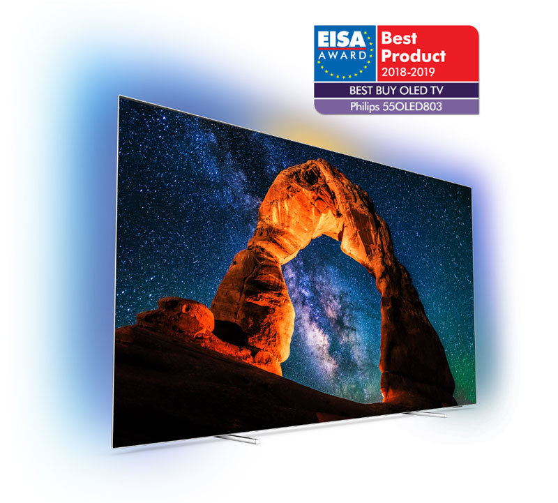Philips TV OLED803 EISA Award Best Product 2018-2019 Best Buy